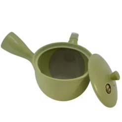 TeaSource Teapots<Cream Green Tokoname Teapot (Kyūsu )