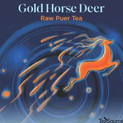 TeaSource Puer Tea<Gold Horse Deer Raw (Sheng) Puer Tea