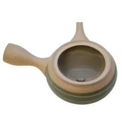 TeaSource Teapots<Green Swirl Tokoname Teapot (Kyūsu)