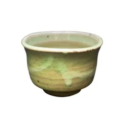 TeaSource Tea Cups & Infusers<Hakeme Green Teacup (Yunomi)