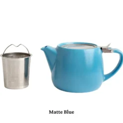 TeaSource Teapots<Pluto Teapot 16 oz - Matte Blue